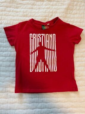 Red Kids Graphic Tee